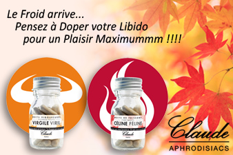 Doper votre Libido, avec les Aphrodisiaques BIO Claude Aphrodisiacs